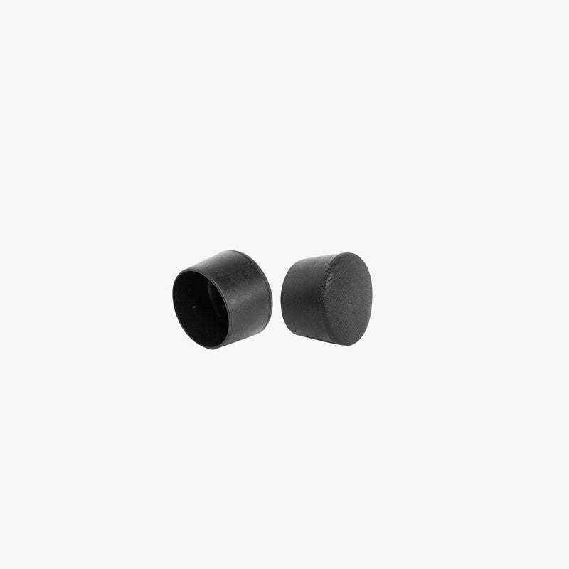 REGATÓN 1'' REDONDO EXTERIOR NEGRO PACK 4 UNI