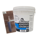Promo Adhesivo Cerámica 25 kg + Llana Metálica Dentada