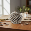 Ovillo De Yute Pulido 80g 6 Hebras Pack 3 Uni Zarzartex