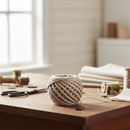 Ovillo De Yute Pulido 80g 6 Hebras Pack 3 Uni Zarzartex