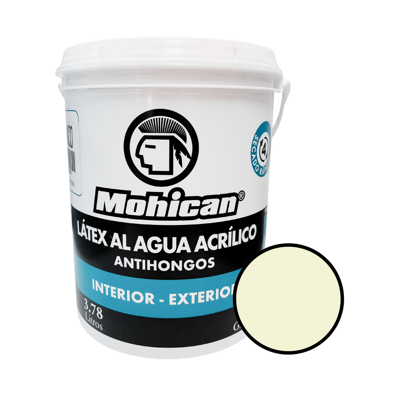 Latex Acrilico Antihongos 1 Galon COLOR Mohican