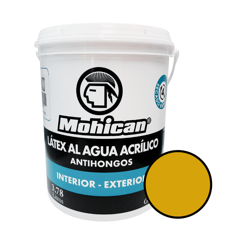 Latex Acrilico Antihongos 1 Galon COLOR Mohican
