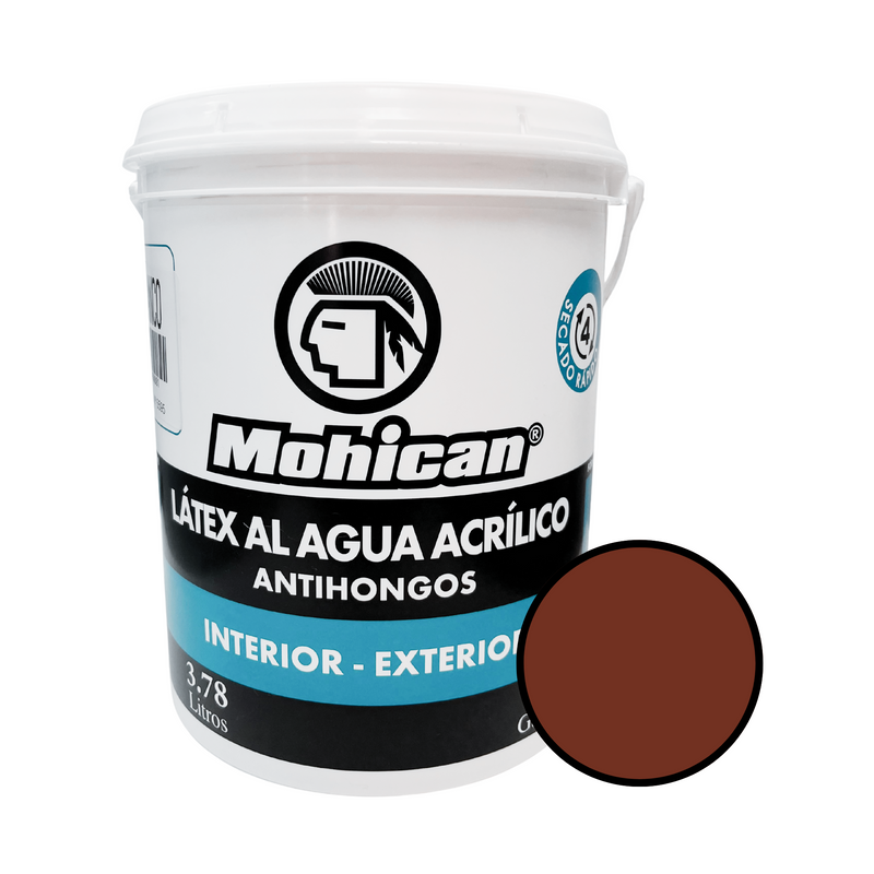 Latex Acrilico Antihongos 1 Galon COLOR Mohican