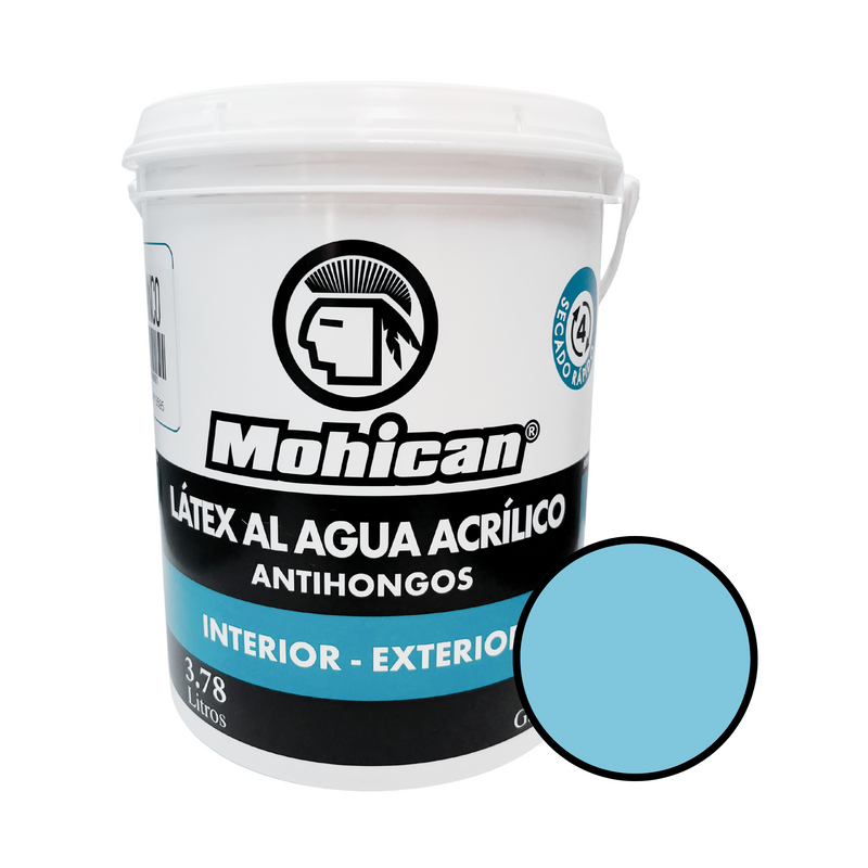 Latex Acrilico Antihongos 1 Galon COLOR Mohican