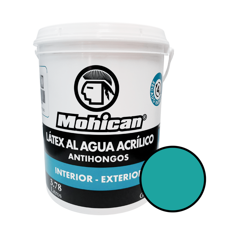 Latex Acrilico Antihongos 1 Galon COLOR Mohican