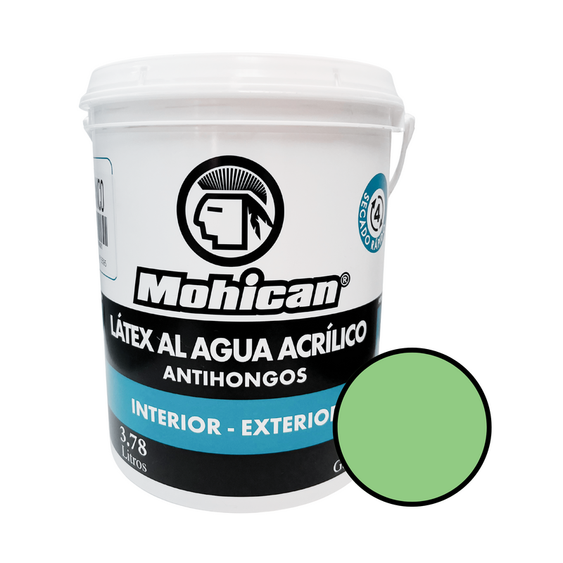 Latex Acrilico Antihongos 1 Galon COLOR Mohican