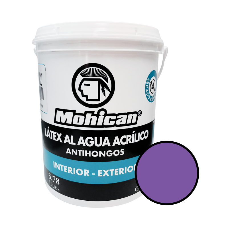 Latex Acrilico Antihongos 1 Galon COLOR Mohican