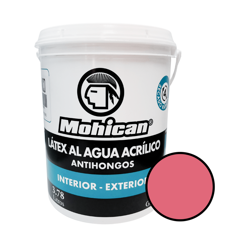 Latex Acrilico Antihongos 1 Galon COLOR Mohican