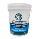 Esmalte Al Agua Antihongos Satinado Tineta 5 Gal Blanco