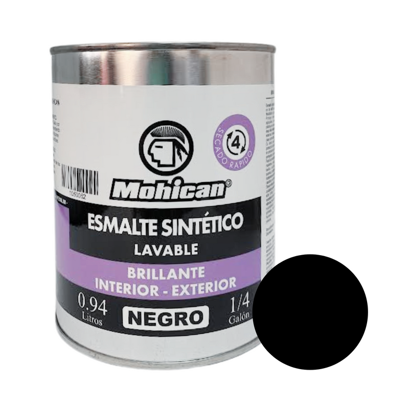 Esmalte Sintetico Brillante 1/4 Gl Mohican