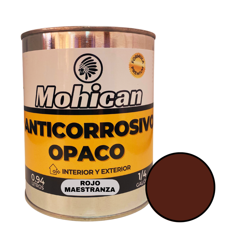 Anticorrosivo 1/4 Galón Colores Mohican