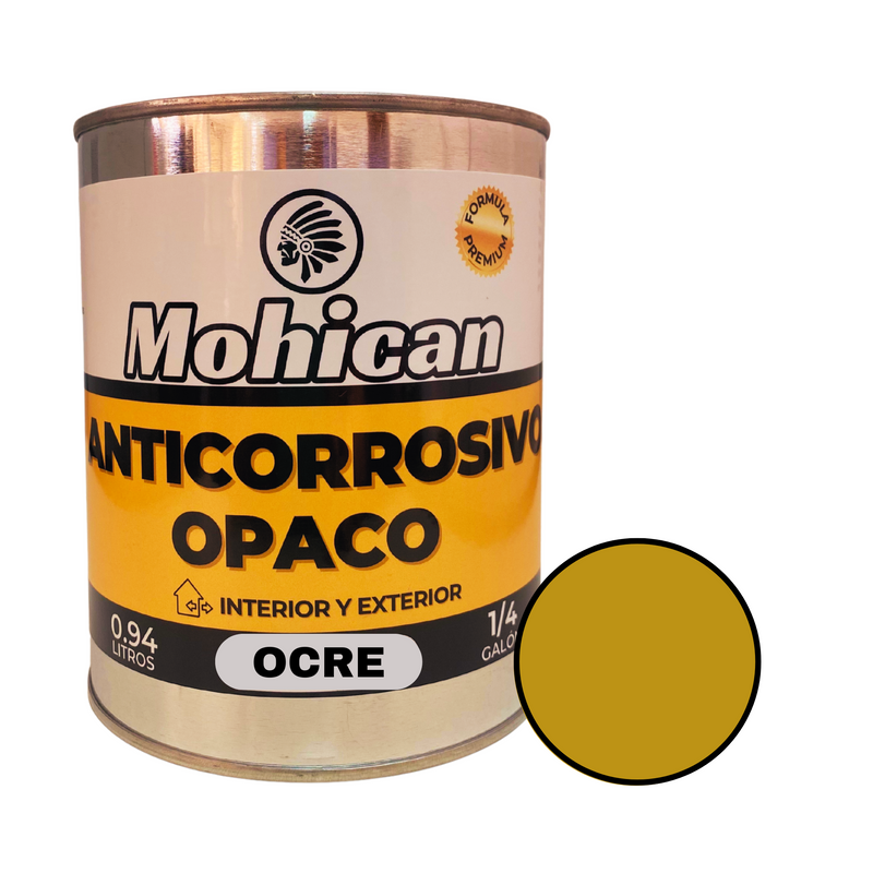 Anticorrosivo 1/4 Galón Colores Mohican