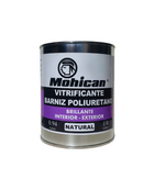 Vitrificante Barniz Poliuretano Brillante Natural 1/4 Gal