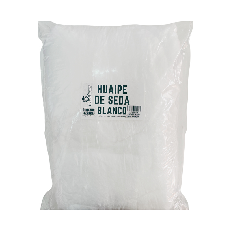 HUAIPE DE SEDA BLANCO BOLSA 1/2 KG