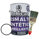 PROMO ESMALTE SINTÉTICO BLANCO GALÓN + BROCHA  2 1/2 PULGAD