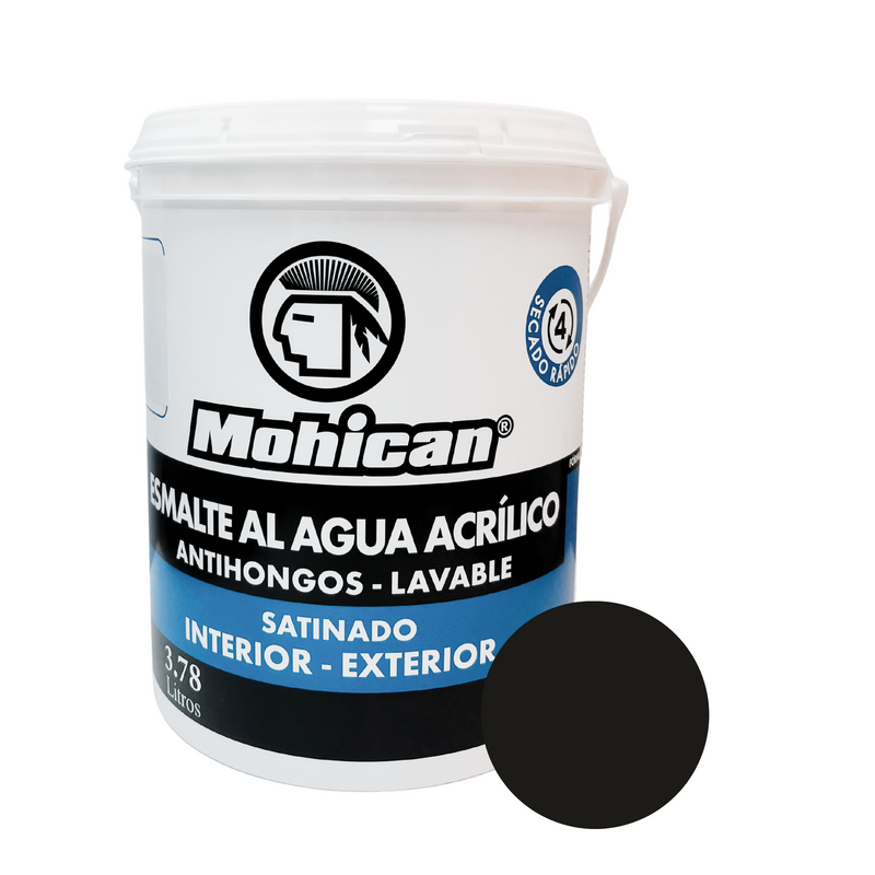 ESMALTE AL AGUA ANTIHONGOS SATINADO 1 GALON COLORES