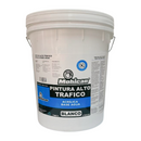 PINTURA ALTO TRAFICO ACRILICO BASE AGUA BLANCO 1 TINETA