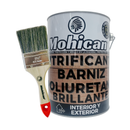 VITRIFICANTE BARNIZ POLIURETANO NATURAL 1GL + BROCHA 2 1/2''