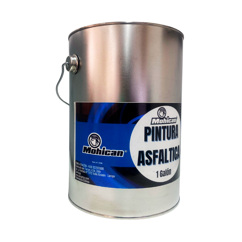 PROMO PINTURA ASFÁLTICA IMPERM 1 GALON + BROCHA 2 1/2''