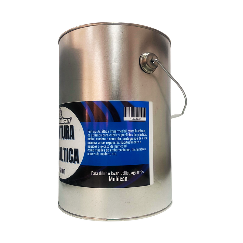 PROMO PINTURA ASFÁLTICA IMPERM 1 GALON + BROCHA 2 1/2''