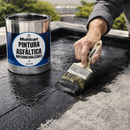 PROMO PINTURA ASFÁLTICA IMPERM 1 GALON + BROCHA 2 1/2''