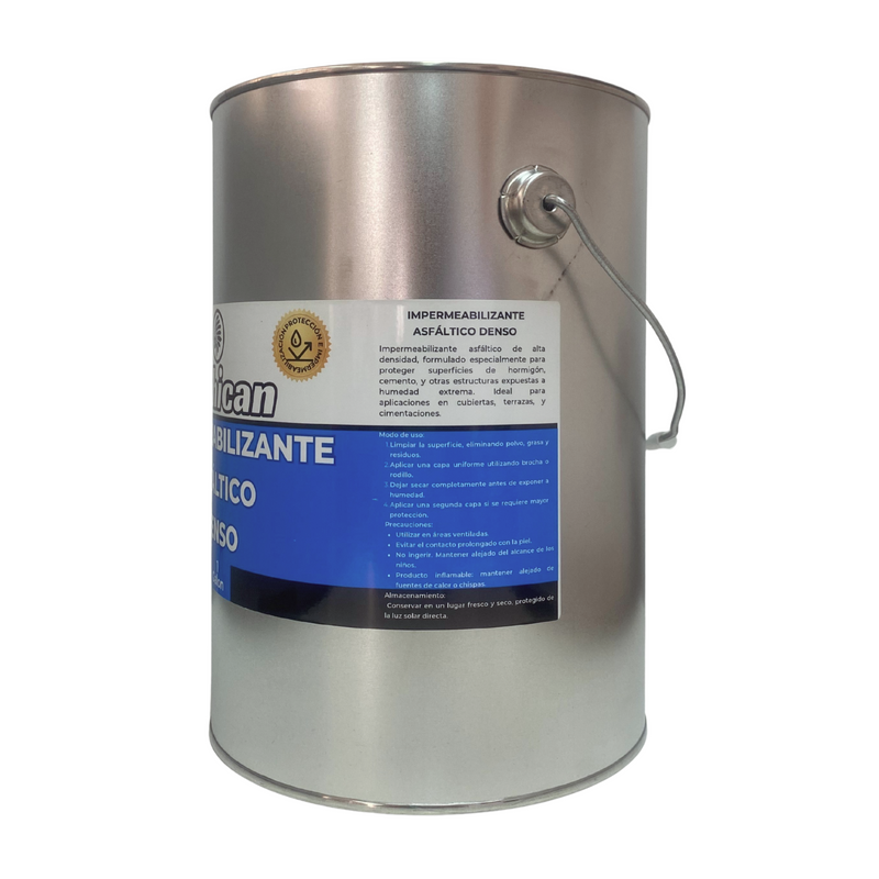 PROMO IMPERM ASFÁLTICO DENSO 1 GALON + BROCHA 2 1/2''