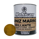 BARNIZ MARINO BASE SOLVENTE 1/4 GALÓN NOGAL