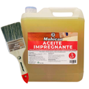 PROMO ACEITE IMPREGNANTE BIDÓN 5LTS + BROCHA MOHICAN 2 1/2''