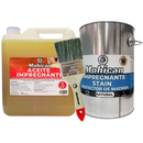 ACEITE IMPREGNANTE 5L + PROTECTOR STAIN MADERA 1GL + BROCHA