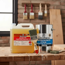 ACEITE IMPREGNANTE 5L + PROTECTOR STAIN MADERA 1GL + BROCHA