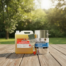 ACEITE IMPREGNANTE 5L + PROTECTOR STAIN MADERA 1GL + BROCHA