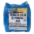 Tierra de color azul de primera bolsa 1/2 KG