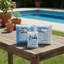 PROMO ALGUICIDA PISCINA + CLORO POLVO + DECANTADOR 1KG C/U