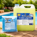 PROMO ALGUICIDA 1 KG+CLORO LIQUIDO CONCENTRADO PISCINAS 5 LT