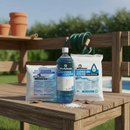 PROMO ALGUICIDA 1 LT + CLORO GRANULADO 1 KG+ DECANTADOR 1 KG
