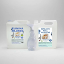 PROMO REPELENTE MASCOTA + ELIMINA OLOR 5LTS + ATOMIZADOR 1LT