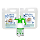 PROMO 2 ELIMINA OLORES DE MASCOTAS 5 LT + FUMIGADOR 2 LTS