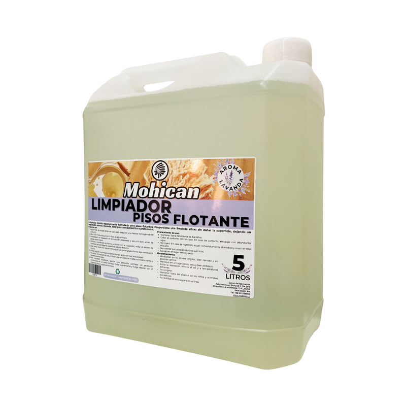 LIMPIADOR PISO FLOTANTE 5 LTS MOHICAN