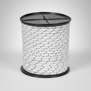 CUERDAS DE MULTIFIL BLANCO+NEGRO CARRETE 8 MM X 300 MT