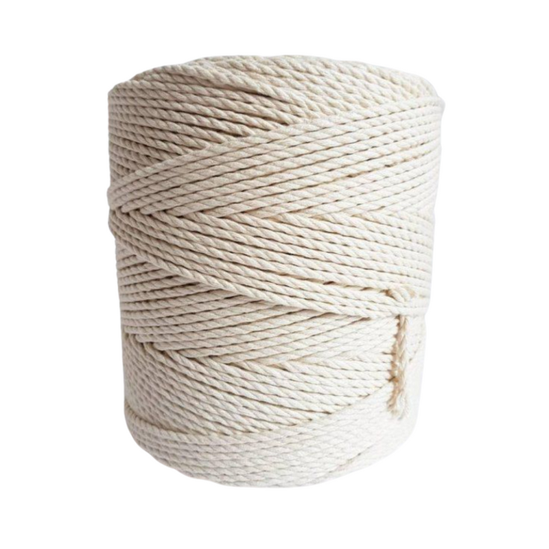 Cuerda De Algodón Torcida 12 Mm X 200 M Zarzartex