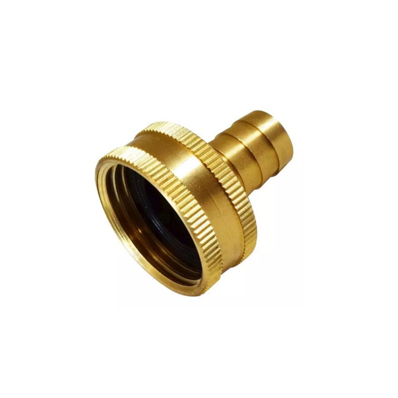 Union Llave Manguera De Bronce 3/4''