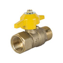 Valvula Paso De Gas 1/2  - 1/2   Hi-he