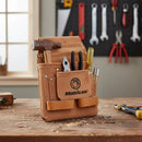 Coleto Porta Herramientas Cuero 7 Comp Mohican