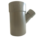 Vee 110  Mm Pvc Sanitario Gris