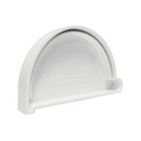 Tapa Derecha 110mm P/canaleta Aguas Lluvia 10 Uni