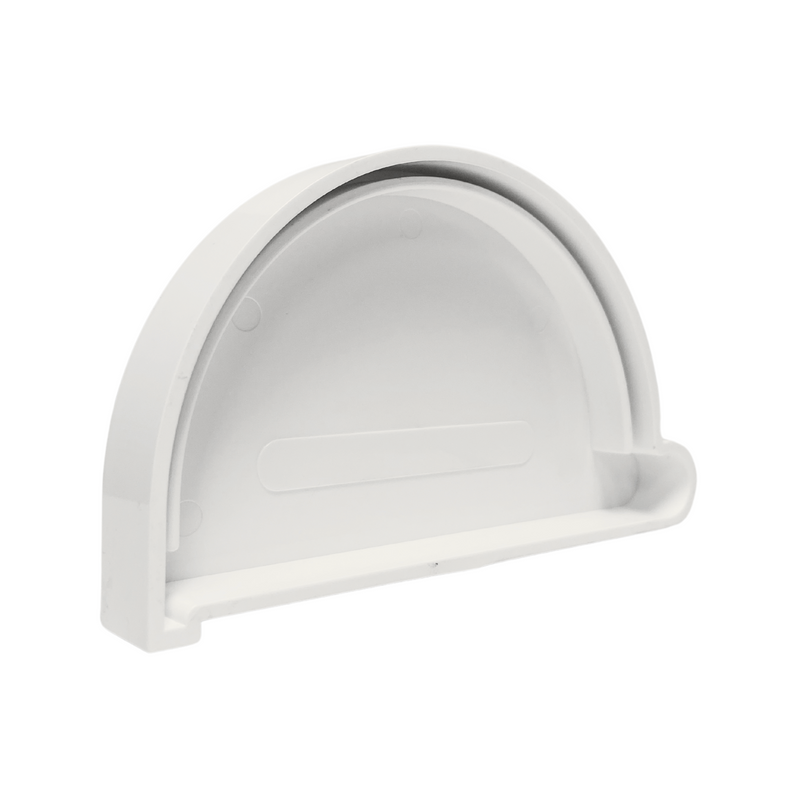 Tapa Izquierda 110mm P/canaleta Aguas Lluvia 10 Uni