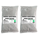 ARENA SANITARIA PARA GATOS AROMA EUCALIPTUS 4 KG (2UN X 2KG)