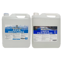 PROMO AGUA DESTILADA 5 LTS + LIMPIA PARABRISAS 5 LTS MOHICAN