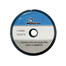 LIENZA NYLON ALBAÑIL AZUL CARRETE 1,0 MM 100 MTS