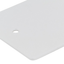 TAPA CIEGA GRANDE 116X74mm BLANCA PACK 5 UNI